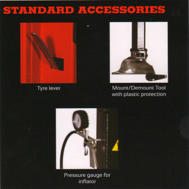 tyre changer accessories